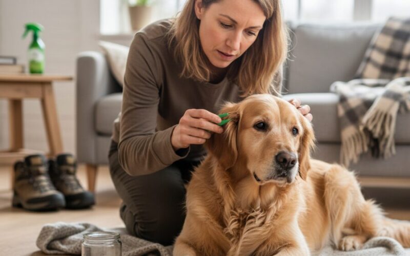 Comment protéger son chien des tiques et puces naturellement ? Guide complet des solutions douces