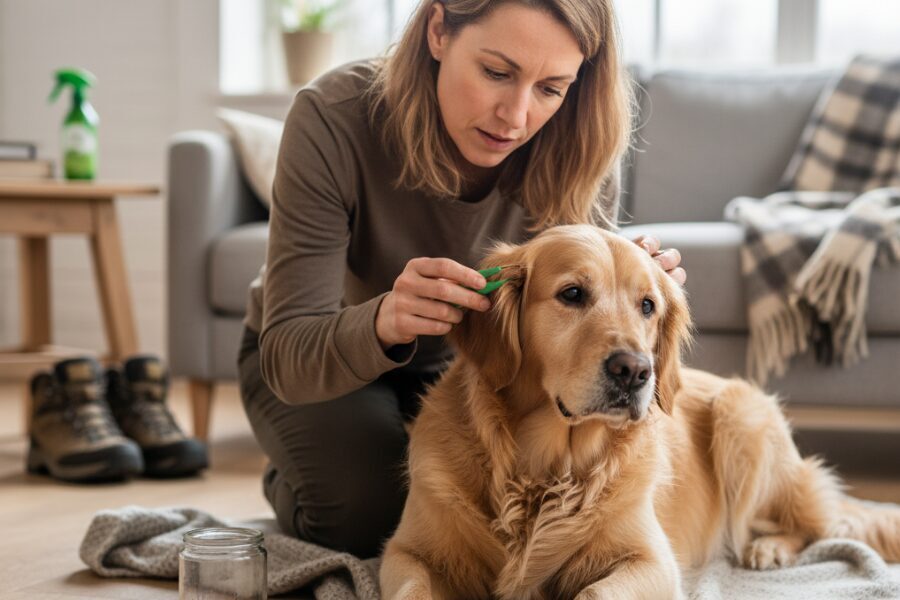 Comment protéger son chien des tiques et puces naturellement ? Guide complet des solutions douces